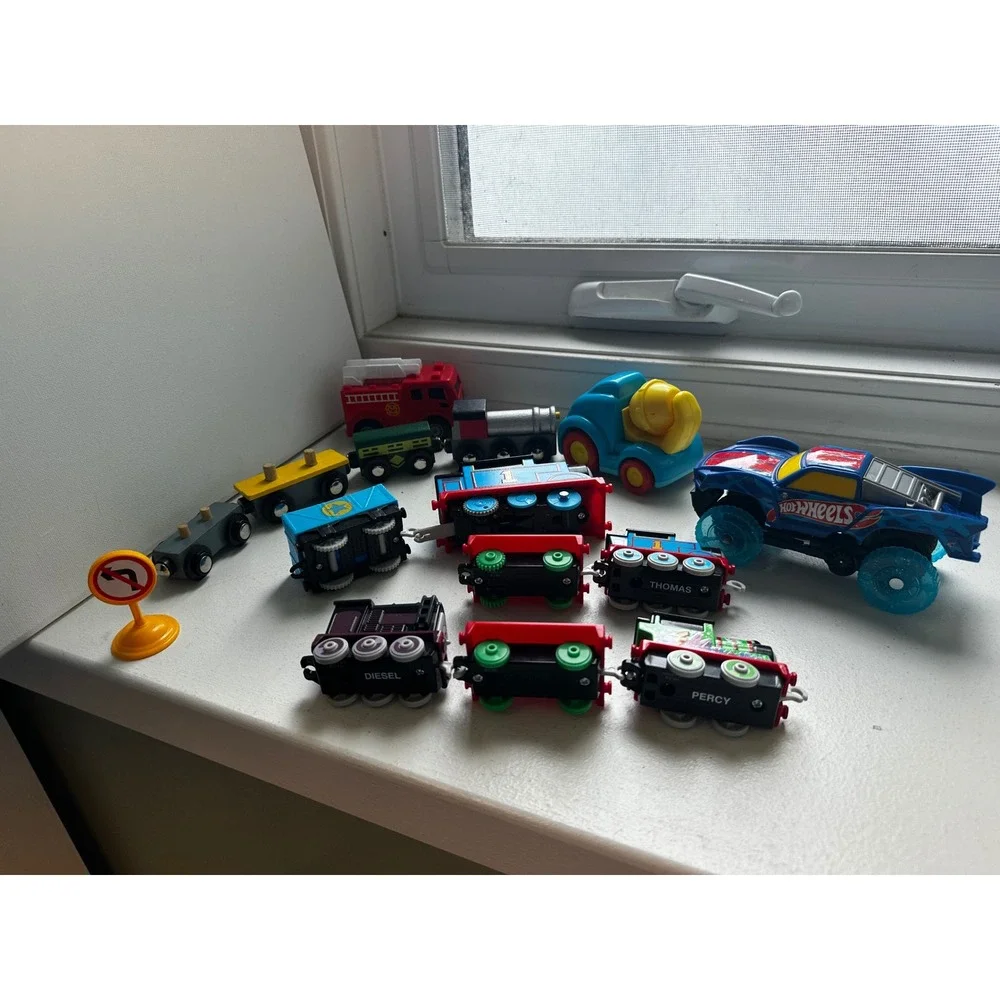 Thomas & Friends Train Lot Percy Diesel Hot Wheels Monster Truck Toy Vehicles